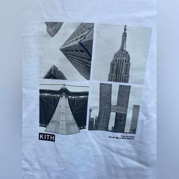 Kith White Graphic Tee - NWOT - Picture 2 of 4